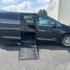 Black Chrysler Pacifica with Driverge Side Entry Automatic Fold Out conversion