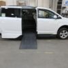 White Toyota Sienna with Vantage Mobility Side Entry Automatic In Floor conversion