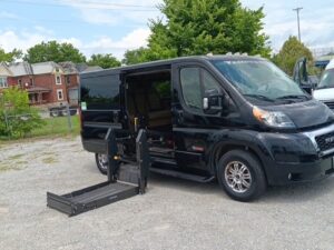 Black Ram ProMaster with Tempest Side Entry Automatic Fold Out conversion