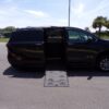 Black Toyota Sienna with BraunAbility Side Entry Automatic Fold Out conversion
