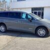 Grey Chrysler Pacifica with Driverge Rear Entry Manual Fold Out conversion