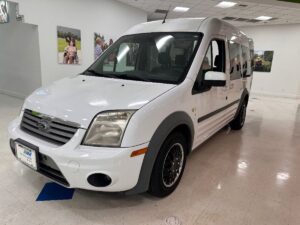 Ford Transit Connect with Driverge Rear Entry Manual Fold Out conversion