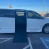 White Dodge Grand Caravan with Vantage Mobility Side Entry Automatic In Floor conversion