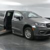 Grey Chrysler Pacifica with BraunAbility Side Entry Automatic Fold Out conversion