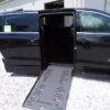 Black Chrysler Pacifica with BraunAbility Side Entry Automatic Fold Out conversion