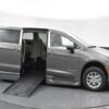 Grey Chrysler Pacifica with BraunAbility Side Entry Automatic Fold Out conversion
