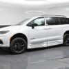White Chrysler Pacifica with BraunAbility Side Entry Automatic Fold Out conversion