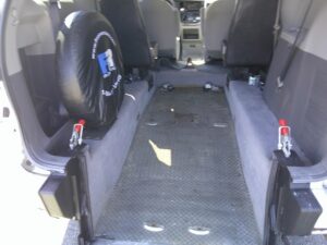 Toyota Sienna with Other Rear Entry Manual Fold Out conversion