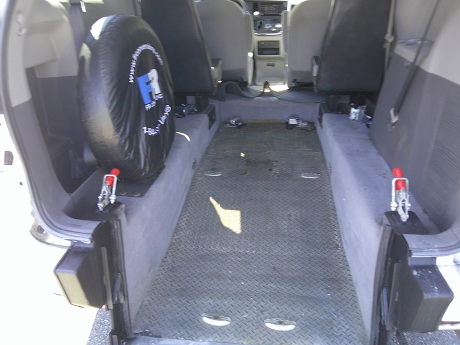 Toyota Sienna with Other Rear Entry Manual Fold Out conversion