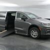 Grey Chrysler Pacifica with BraunAbility Side Entry Automatic In Floor conversion