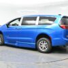 Blue Chrysler Pacifica with BraunAbility Side Entry Automatic Fold Out conversion