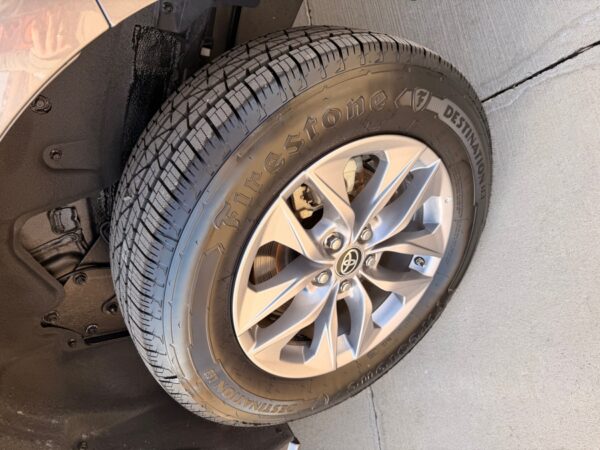 Grey Toyota Sienna with Driverge Rear Entry Manual Fold Out conversion