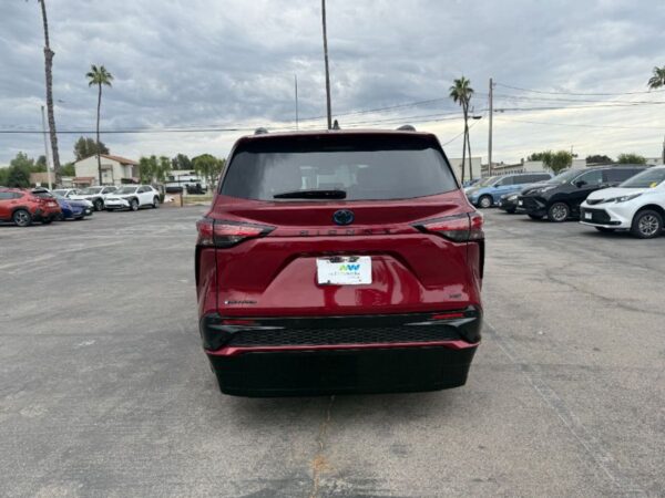 Red Toyota Sienna with Vantage Mobility Side Entry Automatic In Floor conversion