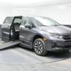 Grey Honda Odyssey with BraunAbility Side Entry Automatic In Floor conversion