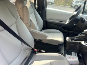 Black Toyota Sienna with BraunAbility Side Entry Automatic In Floor conversion