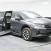 Grey Honda Odyssey with BraunAbility Side Entry Automatic In Floor conversion