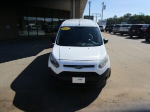 White Ford Transit Connect with Driverge Rear Entry Manual Fold Out conversion