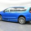 Blue Chrysler Pacifica with BraunAbility Side Entry Automatic Fold Out conversion