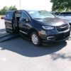 Black Chrysler Pacifica with BraunAbility Side Entry Automatic Fold Out conversion