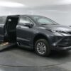 Grey Toyota Sienna with BraunAbility Side Entry Automatic Fold Out conversion