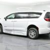 White Chrysler Pacifica with BraunAbility Side Entry Automatic Fold Out conversion