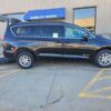 Black Chrysler Pacifica with BraunAbility Rear Entry Manual Fold Out conversion