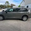 Grey Chrysler Pacifica with Driverge Rear Entry Manual Fold Out conversion