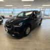 Blue Chrysler Pacifica with Driverge Rear Entry Manual Fold Out conversion