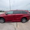 Red Toyota Sienna with BraunAbility Side Entry Automatic In Floor conversion