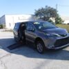 Grey Toyota Sienna with BraunAbility Side Entry Automatic Fold Out conversion