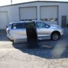 Silver Toyota Sienna with BraunAbility Side Entry Automatic Fold Out conversion