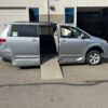 Silver Toyota Sienna with Vantage Mobility Side Entry Automatic In Floor conversion