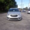 Silver Chrysler Pacifica with BraunAbility Rear Entry Manual Fold Out conversion