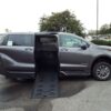 Grey Toyota Sienna with BraunAbility Side Entry Automatic Fold Out conversion