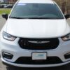 White Chrysler Pacifica with Adaptive Vans Rear Entry Manual Fold Out conversion