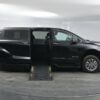 Black Toyota Sienna with BraunAbility Side Entry Automatic Fold Out conversion