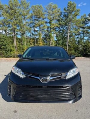 Black Toyota Sienna with Vantage Mobility Side Entry Automatic In Floor conversion