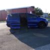 Blue Chrysler Pacifica with Vantage Mobility Side Entry Automatic In Floor conversion