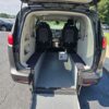 Grey Chrysler Voyager with Driverge Rear Entry Manual Fold Out conversion