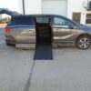 Grey Honda Odyssey with BraunAbility Side Entry Automatic In Floor conversion