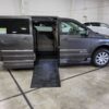Grey Chrysler Town and Country with BraunAbility Side Entry Automatic Fold Out conversion