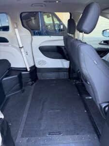 Grey Chrysler Pacifica with Vantage Mobility Side Entry Automatic In Floor conversion