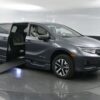 Grey Honda Odyssey with BraunAbility Side Entry Automatic In Floor conversion