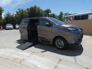Grey Toyota Sienna with Vantage Mobility Side Entry Automatic In Floor conversion