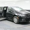 Black Chrysler Pacifica with BraunAbility Side Entry Automatic Fold Out conversion