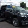 Black Toyota Sienna with BraunAbility Side Entry Automatic Fold Out conversion