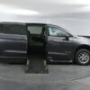 Grey Chrysler Pacifica with BraunAbility Side Entry Automatic Fold Out conversion