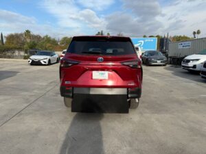 Red Toyota Sienna with Vantage Mobility Rear Entry Manual Fold Out conversion