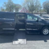 Black Chrysler Pacifica with BraunAbility Side Entry Automatic Fold Out conversion