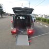 Grey Chrysler Pacifica with Driverge Rear Entry Manual Fold Out conversion